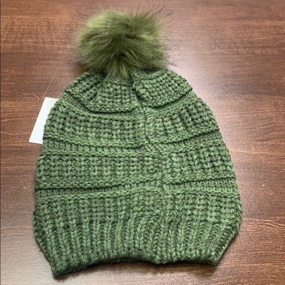 Treasure & bond green beanie - Picture 2 of 3